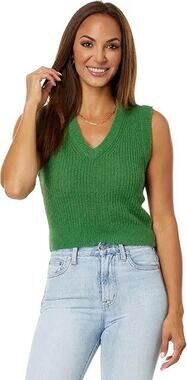 Madewell Fineloft Alpaca Blend Shrunken Sweater Vest, Size S